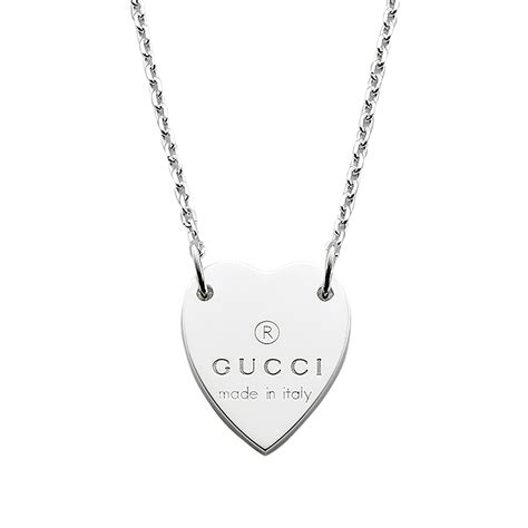 heart gucci necklace gold|gucci interlocking g heart necklace.